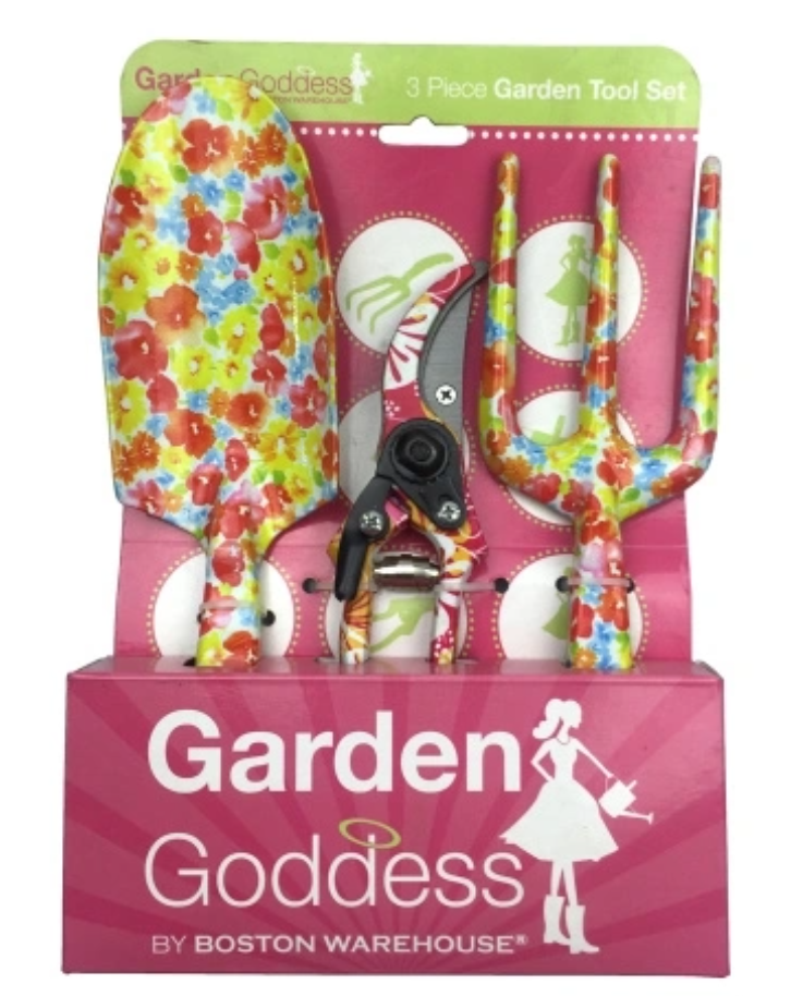 3pcs Display Box Floral Printing Garden Tools 3pcs Display Box Floral Printing Garden Tools