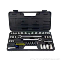 52pcs Auto Repair Tool Kit Socket Set for Car Manufacturer