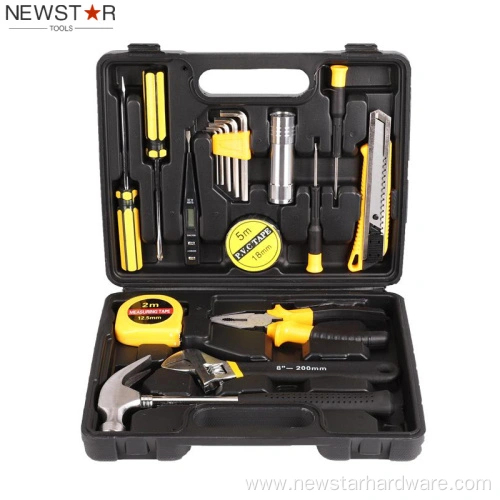 Set di strumenti meccanici 18pcs e cassetta degli strumenti per l'uso domestico