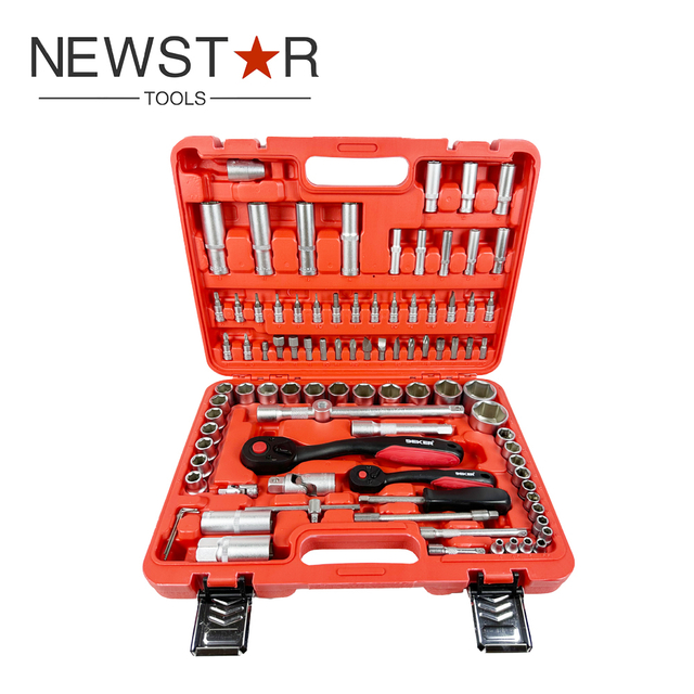 94-Piece Carbon Steel Car Repair Tool Kit Socket Set