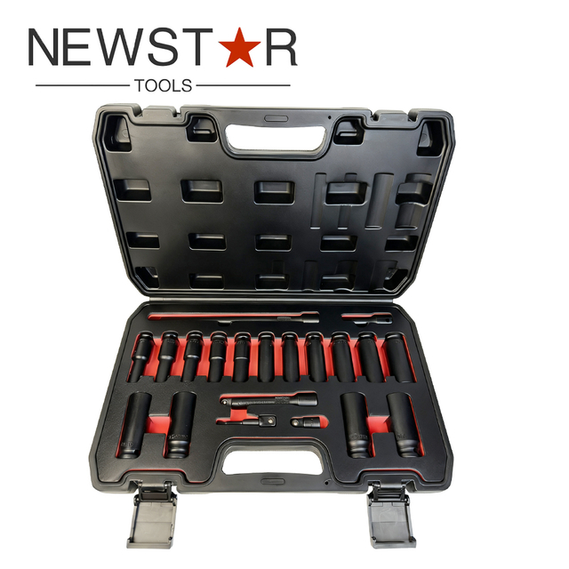 20 adet Y&uuml;ksek Kaliteli &Ccedil;ok Fonksiyonlu Darbeli Soket Seti