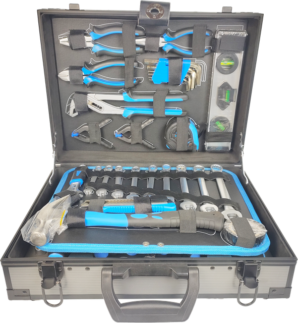  498pcs Multifunction Aluminum Professional Tool Set with Wrenches