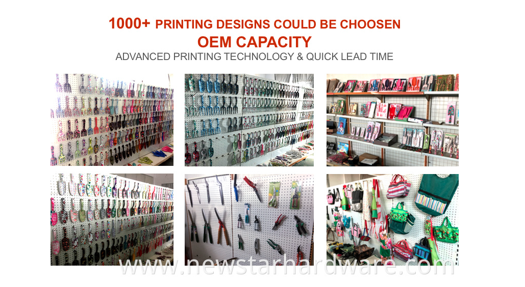 3pcs Display Box Floral Printing Garden Tools 3pcs Display Box Floral Printing Garden Tools