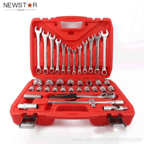 37 PCS ratchet spanners torque wrench seti