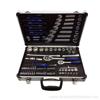 100pcs လက်ကိရိယာသည်လူမီနီယမ် tool box kit ကိုသတ်မှတ်ပါ