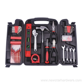 54Pcs Portable Industrial Universal Professional Tool Set with 3 Folders Tool Box