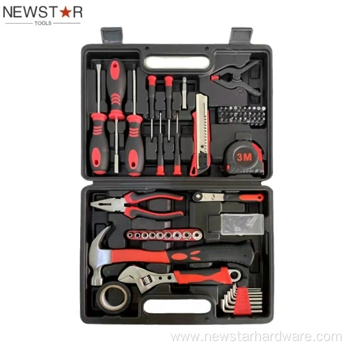 Ensemble d'outils ménagers 120 pièces, outils à main de bricolage