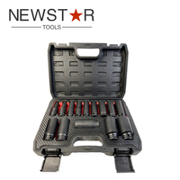 14Pcs Auto Repair Tool Box Set High Quality Impact Deep Socket Set